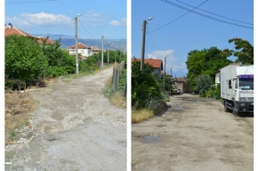 Кметът Тотев даде старт за строежа и изграждането на две нови улици в селата Левуново и Дамяница